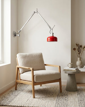 Rosso Swing Arm Wall Sconce