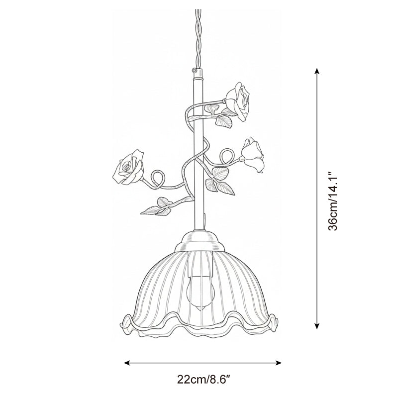 Rosy Reverie Pendant Lamp
