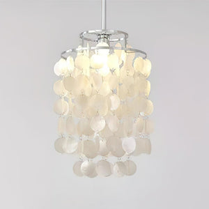 Round Shell Chandelier B