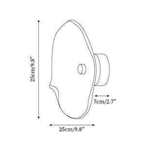 Round Nebulae Wall Light 9.8″