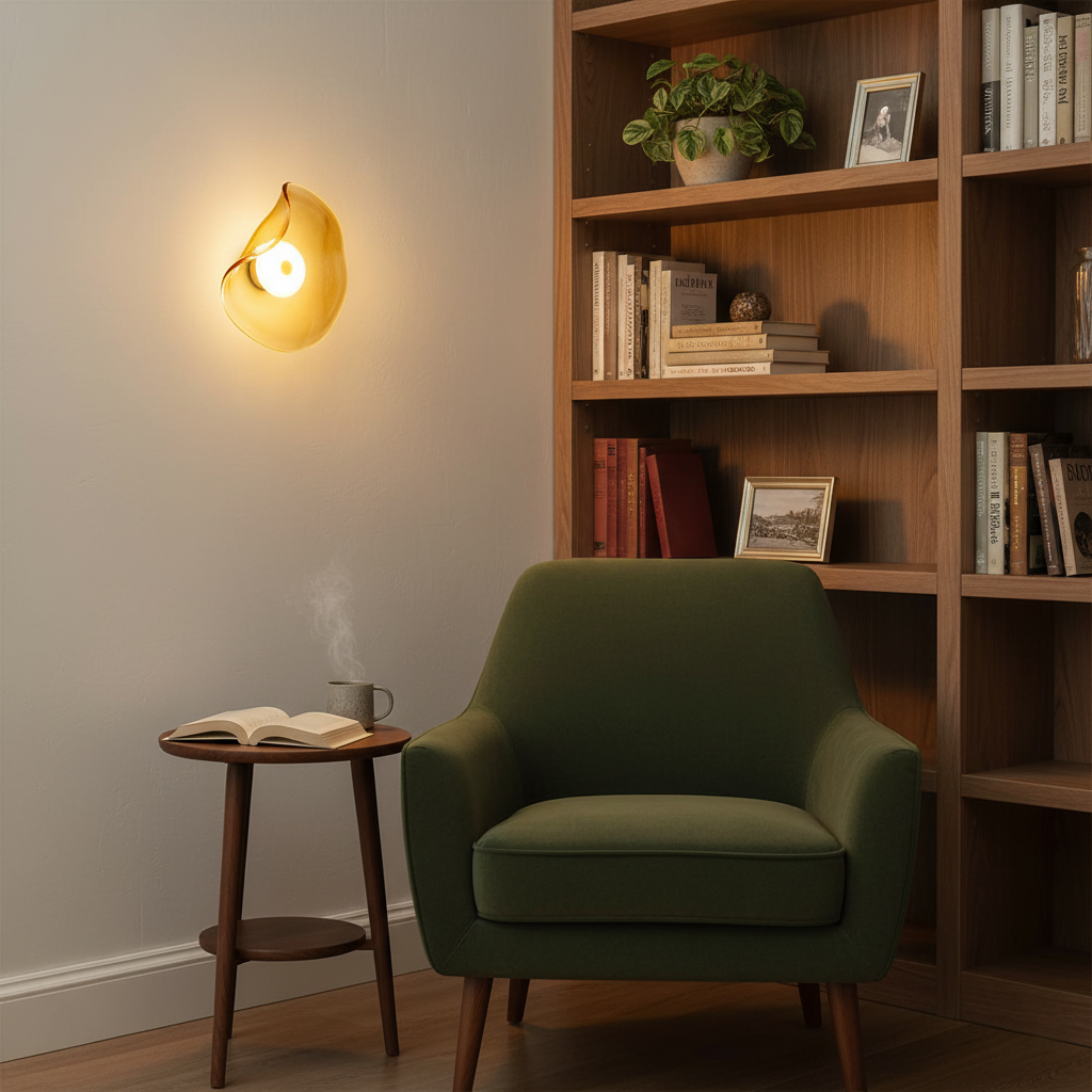 Round Nebulae Wall Light