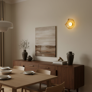 Round Nebulae Wall Light