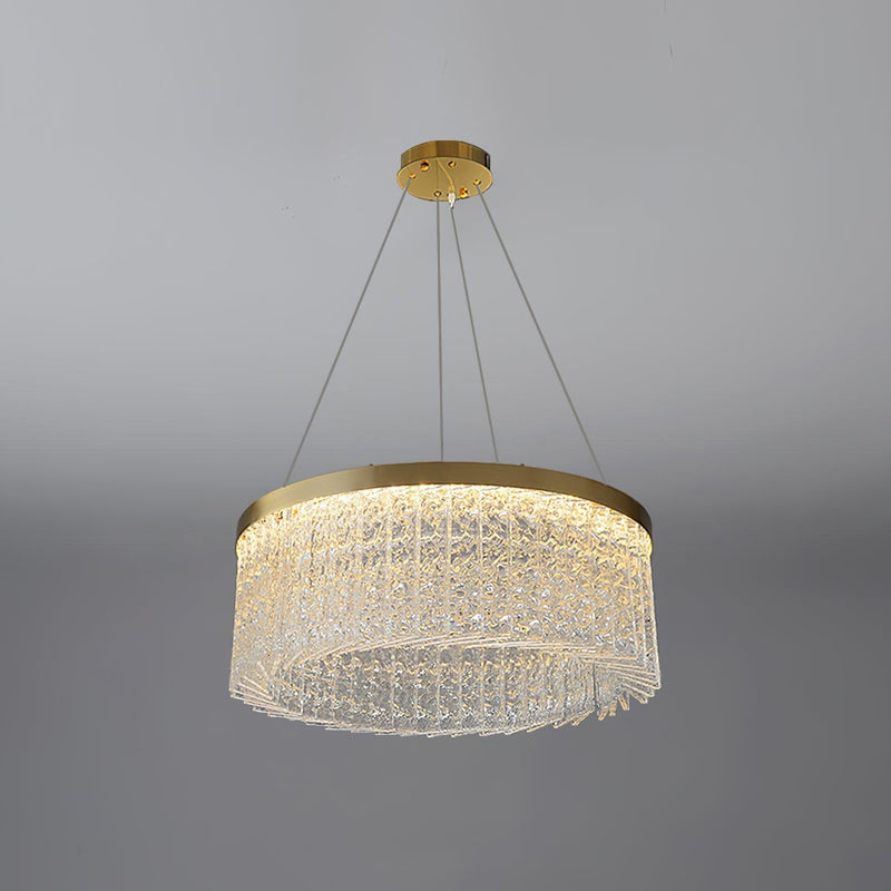 Round Halo Crystal Chandelier – detail 18