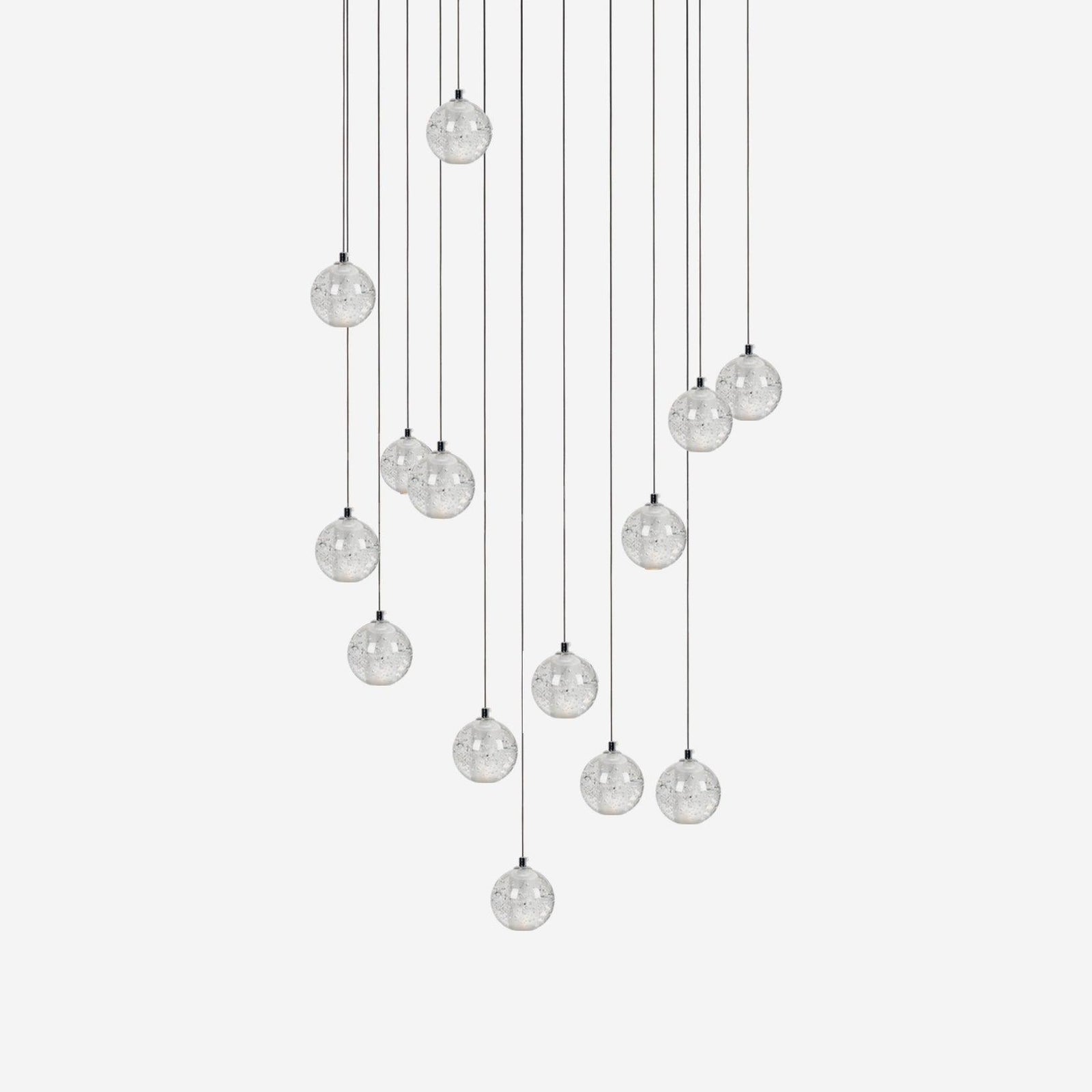 Round K9 Crystal Chandelier - Docos