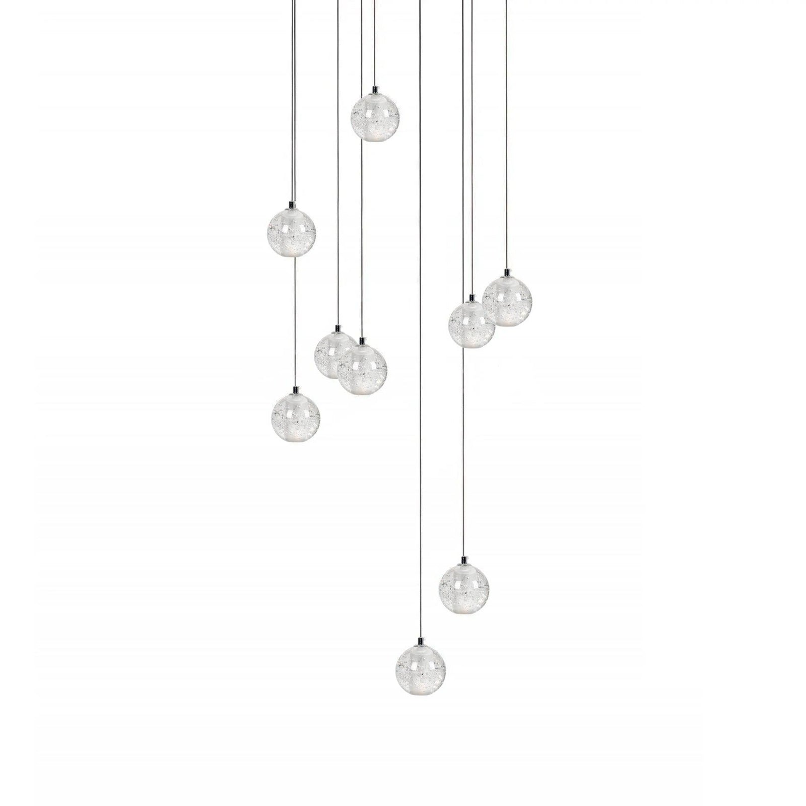 Round K9 Crystal Chandelier – detail 33