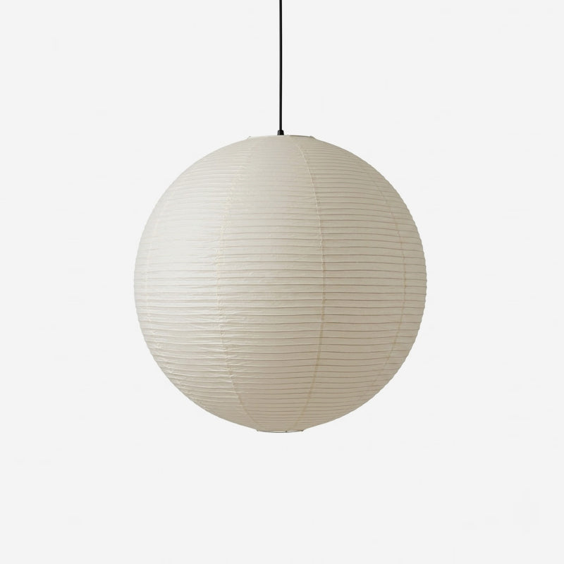 Round Washi Paper Pendant Light