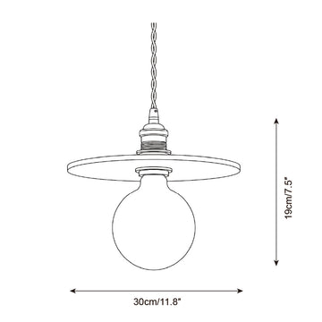 Rovellan Pendant Light — Dimension drawings 1