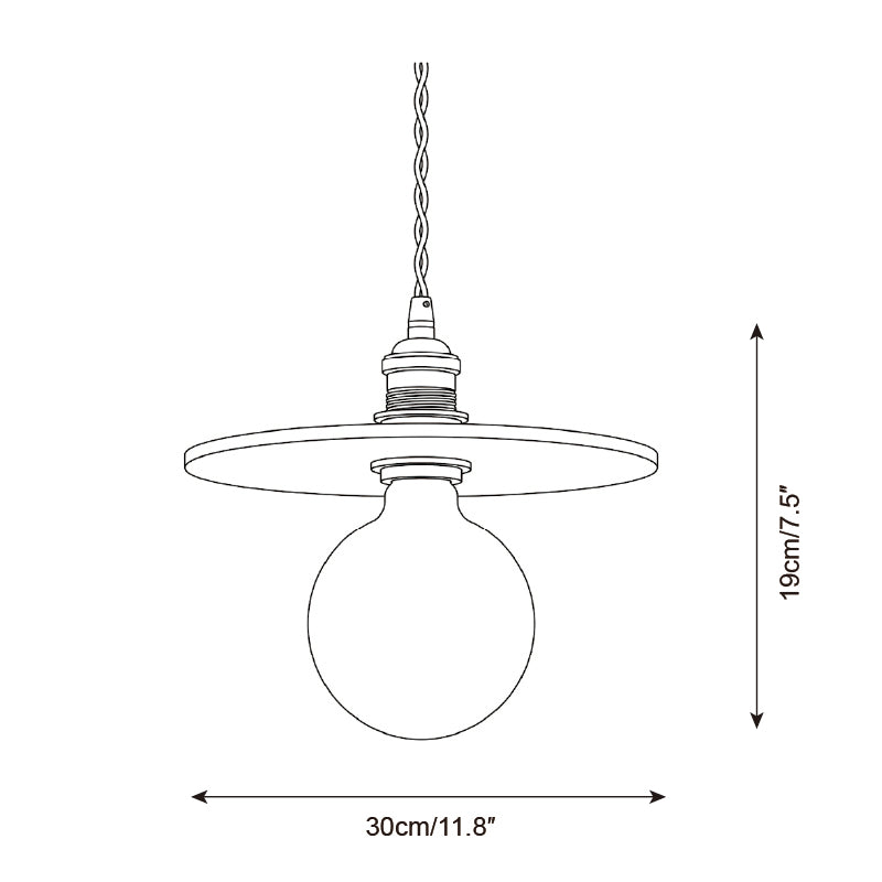 Rovellan Pendant Light — Dimension drawings 1