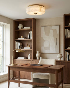 Rowen Alabaster Flush Mount