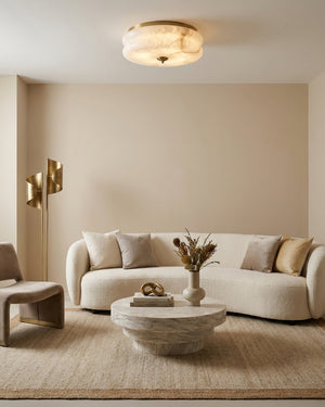 Rowen Alabaster Flush Mount