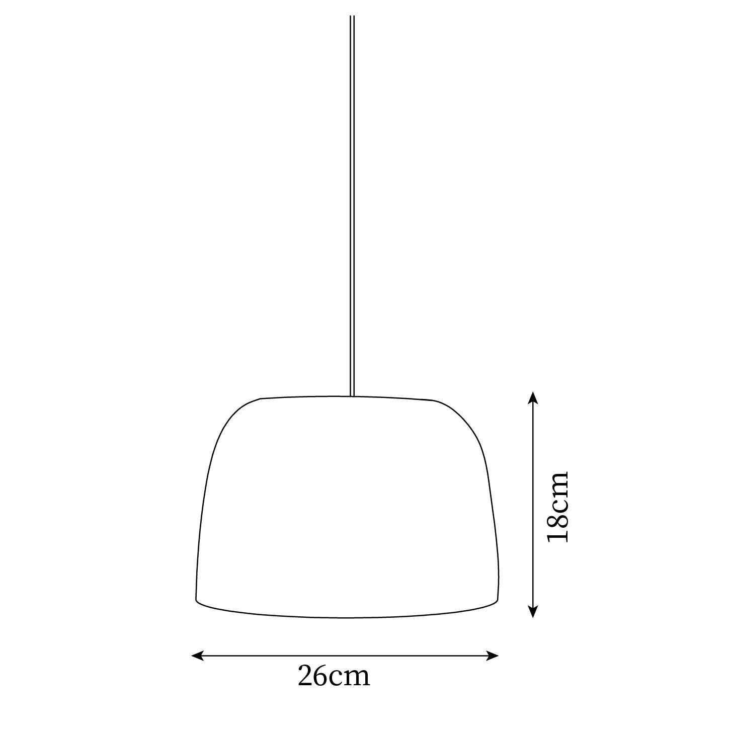 Roxboro Pendant Lamp 10.2″- 7″ - Docos