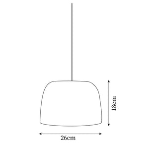 Roxboro Pendant Lamp 10.2″- 7″