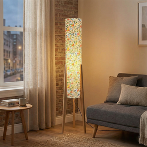 Roya Floral Floor Lamp
