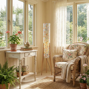 Roya Floral Floor Lamp