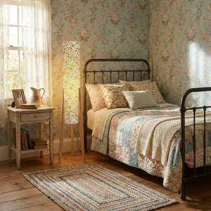 Roya Floral Floor Lamp