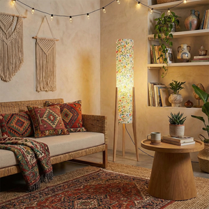 Roya Floral Floor Lamp