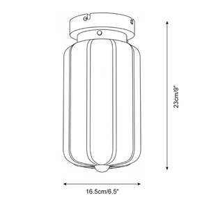 Ruby Streak Ceiling Lamp