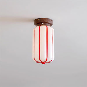 Ruby Streak Ceiling Lamp