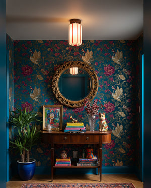 Ruby Streak Ceiling Lamp