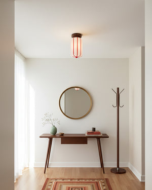 Ruby Streak Ceiling Lamp