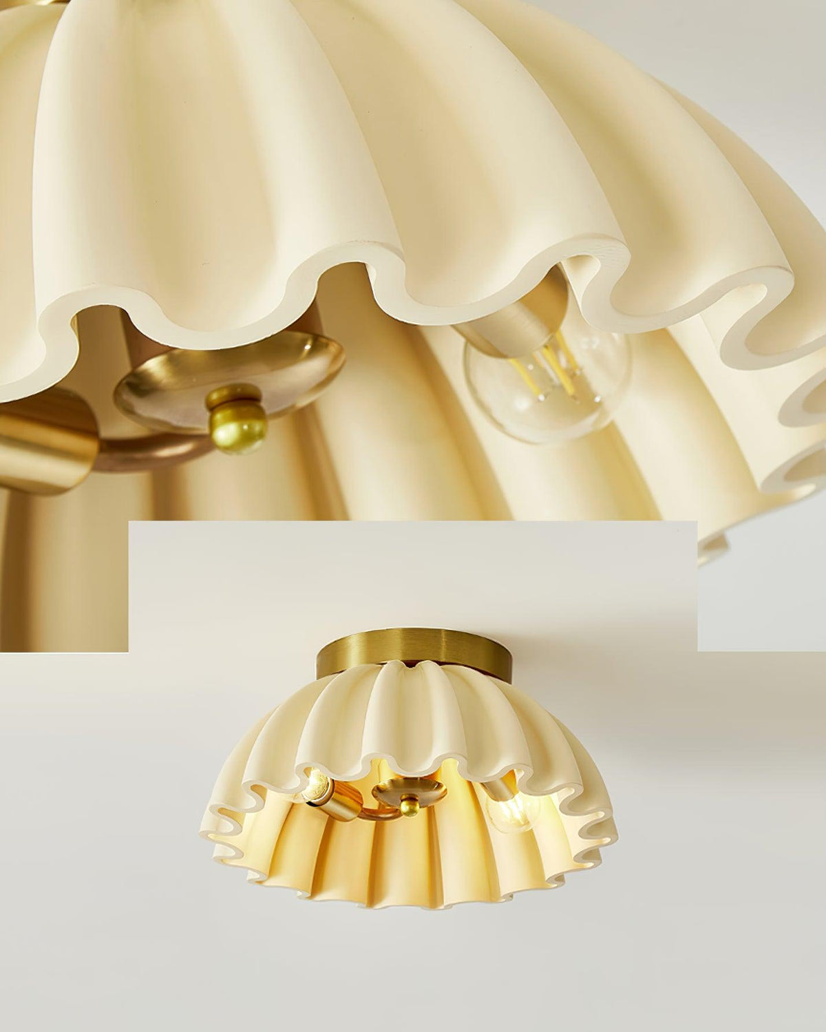 Ruffle Ceiling Light - Docos