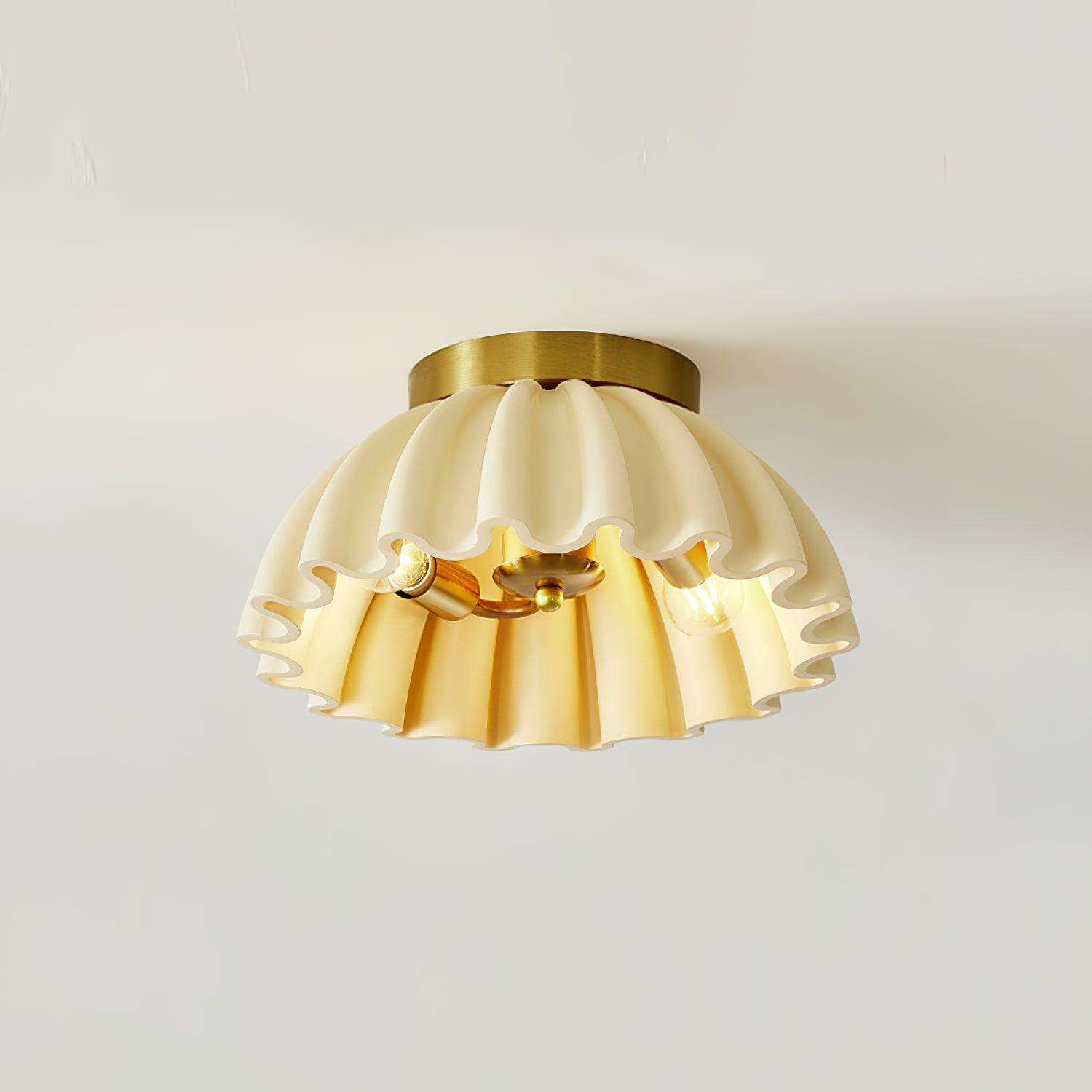 Ruffle Ceiling Light 12.9″- 6.3″ - Docos