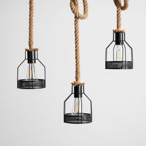 Rustic Wooden Chandelier