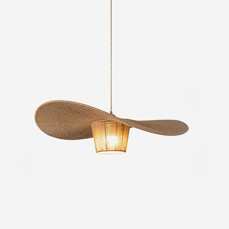 Rustic Hat Pendant Lamp - Docos