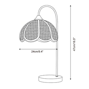 Rvelora Rattan Table Light – detail 5