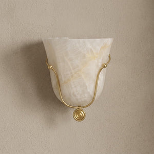 Saba Alabaster Wall Sconce