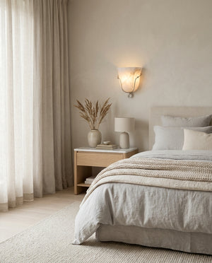 Saba Alabaster Wall Sconce