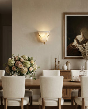 Saba Alabaster Wall Sconce