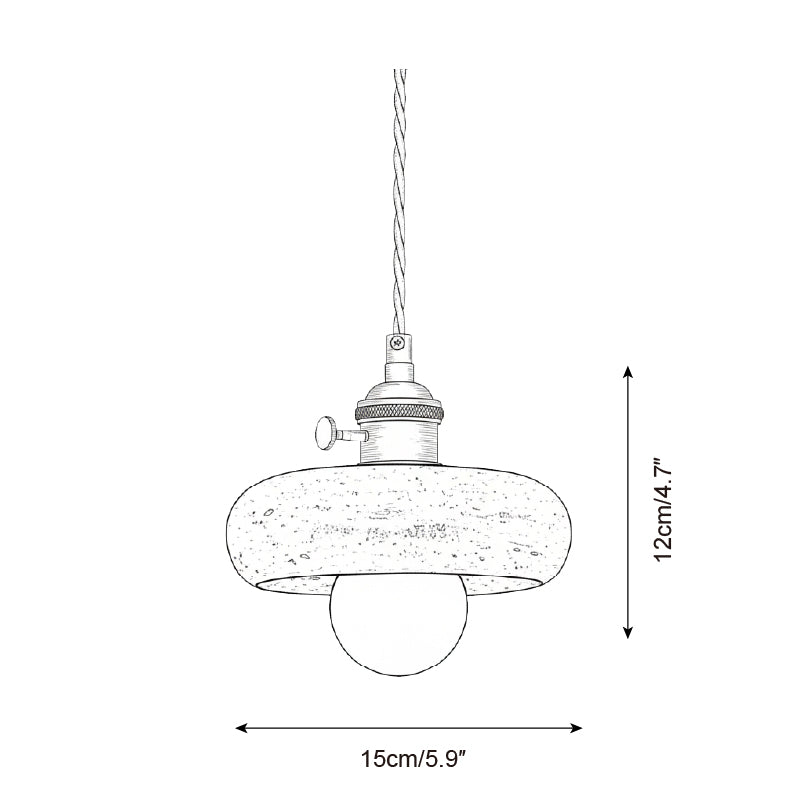 Sable Loop Pendant Lamp