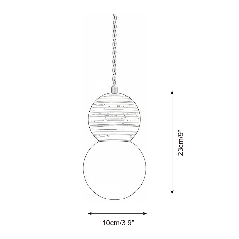 Sable Loop Pendant Lamp