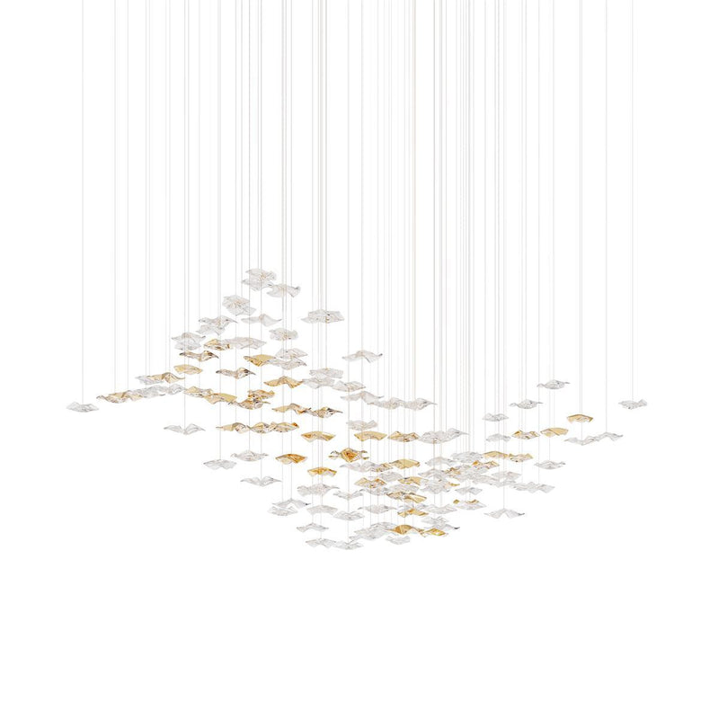 Tidal Art Glass Chandelier – detail 18