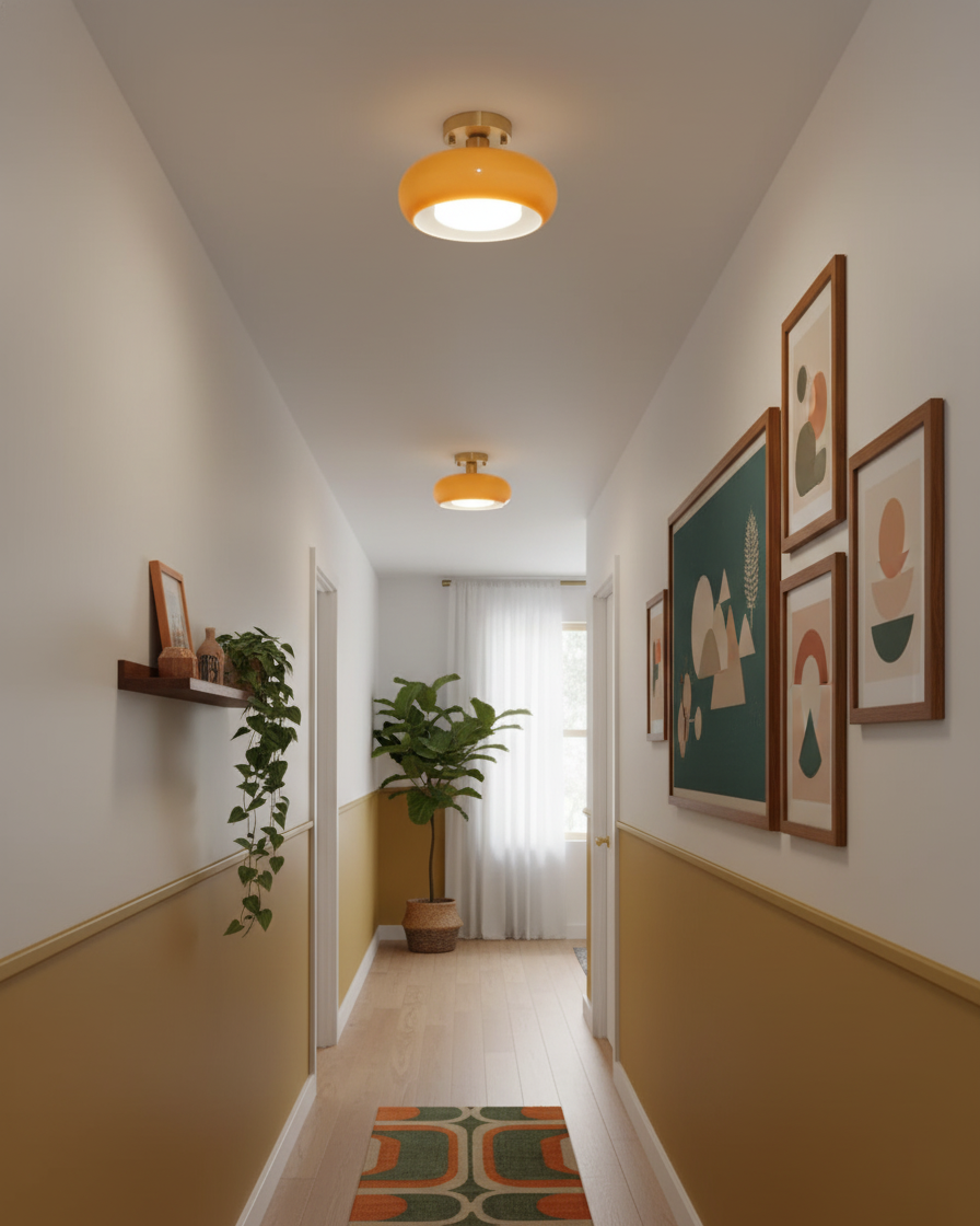 Sanna Glass Ceiling Light