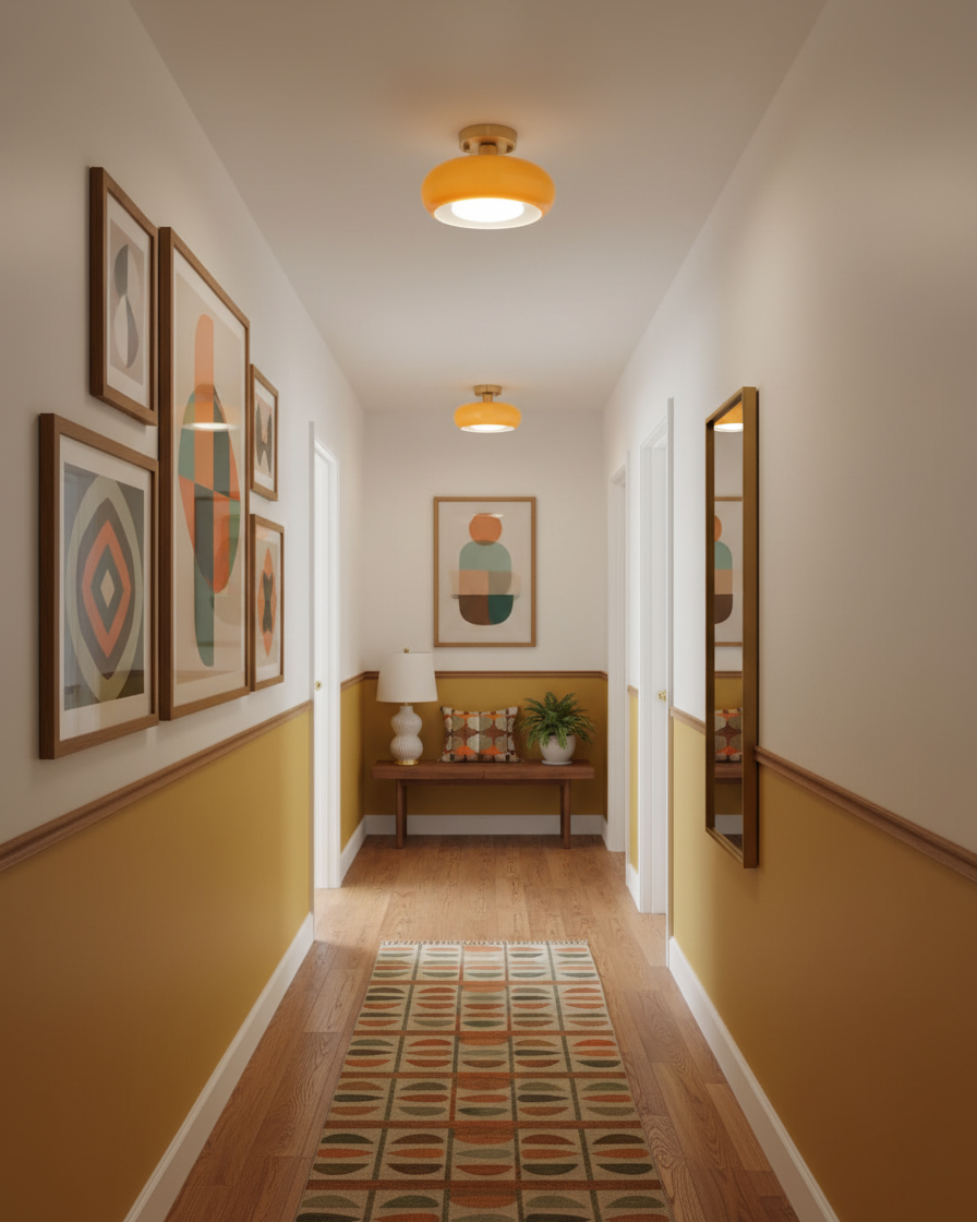 Sanna Glass Ceiling Light