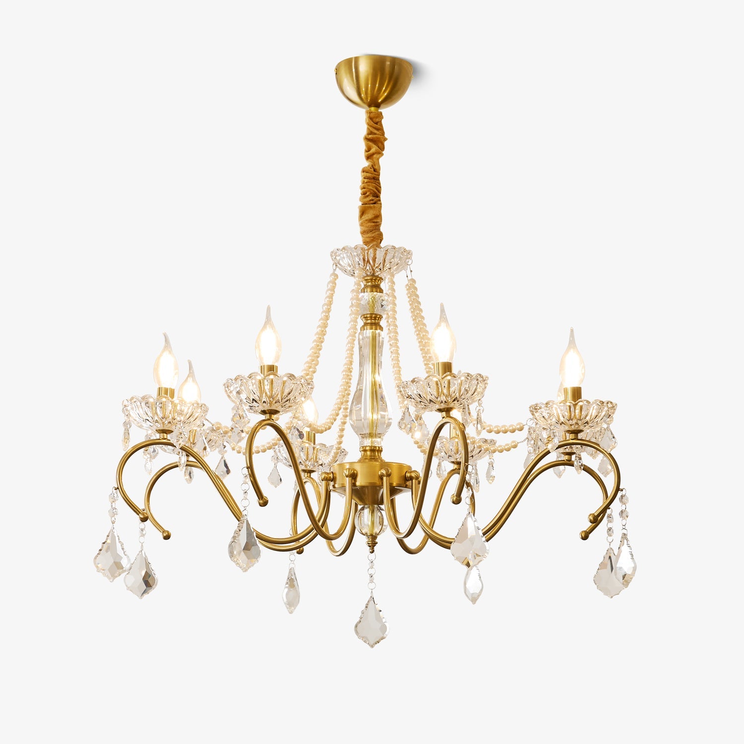Sapphire Crystal Chandelier