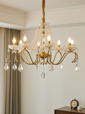 Sapphire Crystal Chandelier