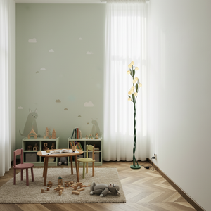 Sara Orchid Floor Lamp