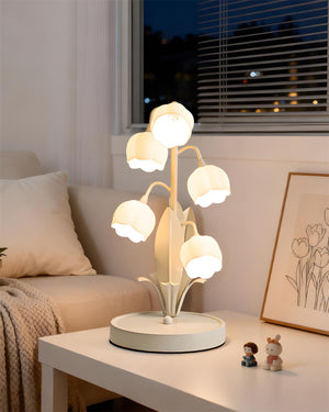 Lámpara de Mesa Sara Orquídea 7.1″- 14.2″