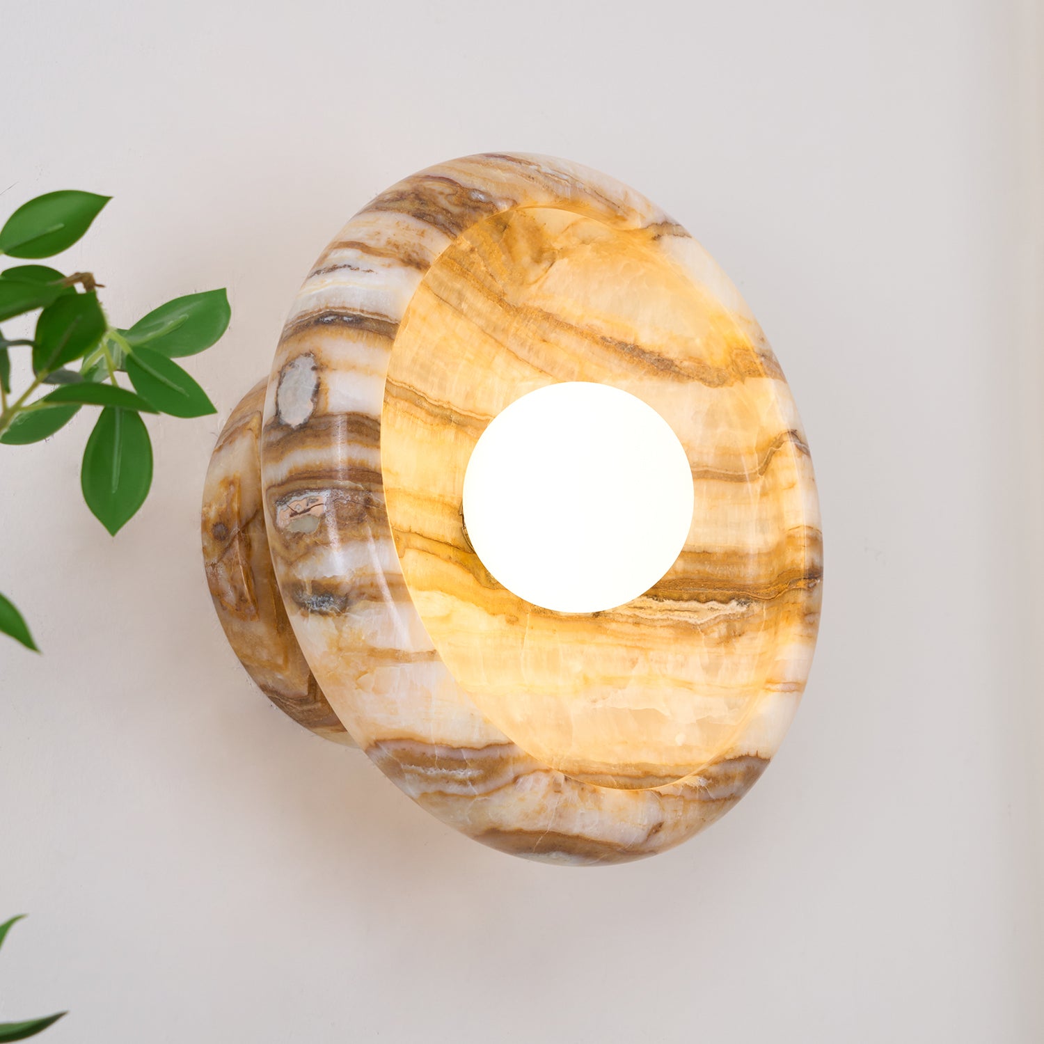 Savion Marble Wall Lamp