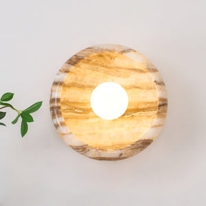 Savion Marble Wall Lamp