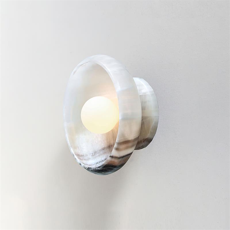 Savion Marble Wall Lamp