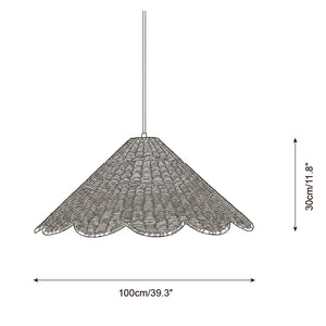 Scallop Pendant Lamp