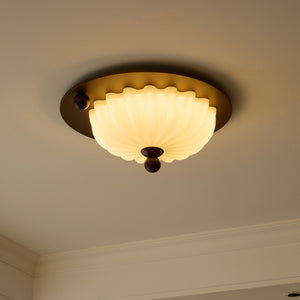 Scallop Crest Ceiling Lamp