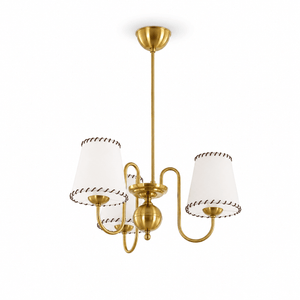 Scalloped Shade Chandelier