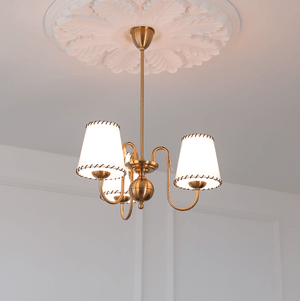 Scalloped Shade Chandelier