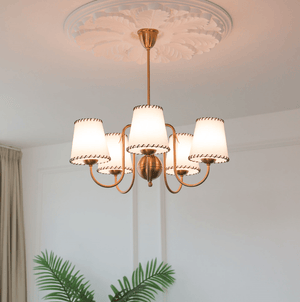 Scalloped Shade Chandelier