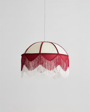 Scarlet Fringe Pendant Lamp